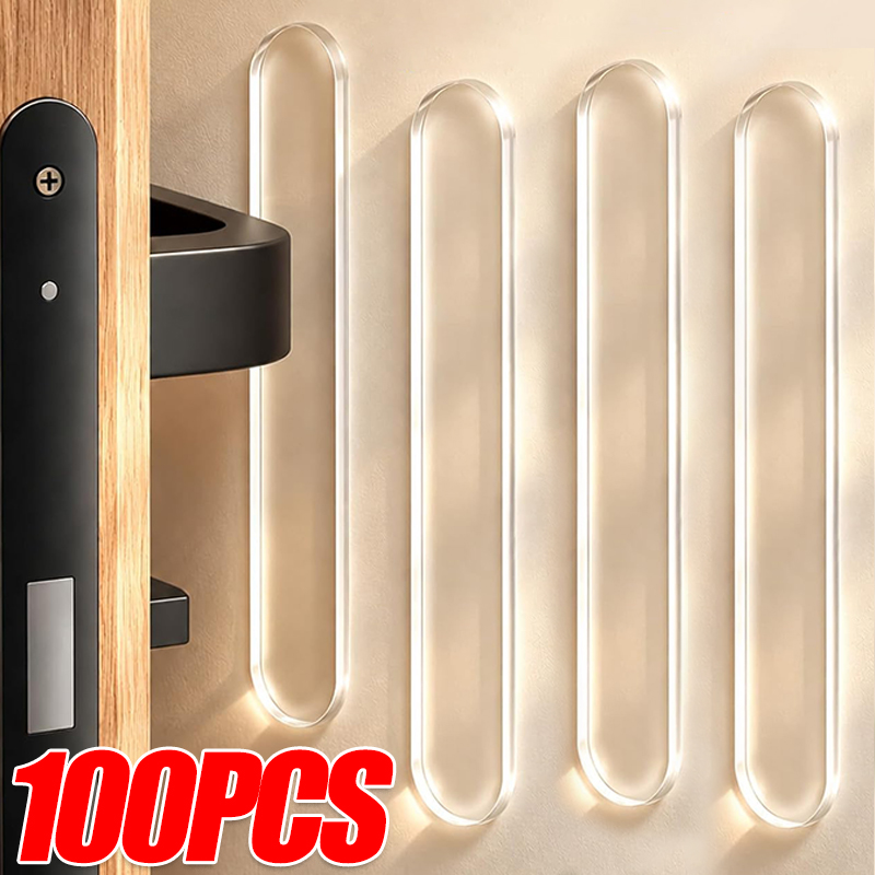Furniture Hardware Supplies - Strip Pelindung Kabinet Silikon Perekat Diri