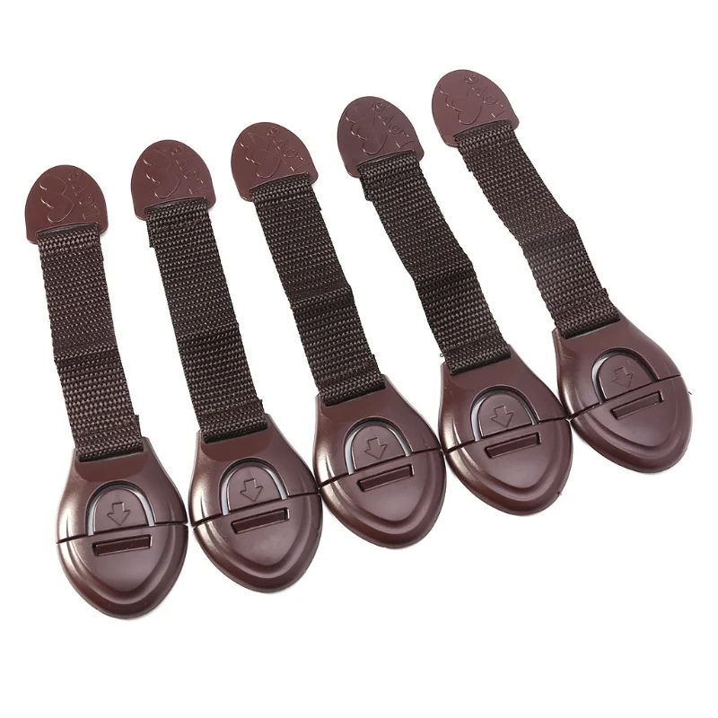 Furniture Hardware Supplies - 5 Buah/Banyak Coklat Lemari Kunci Pengaman