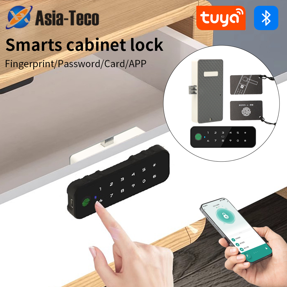 Furniture Hardware Supplies - Tuya Bluetooth Pintar Kabinet Kayu Kunci