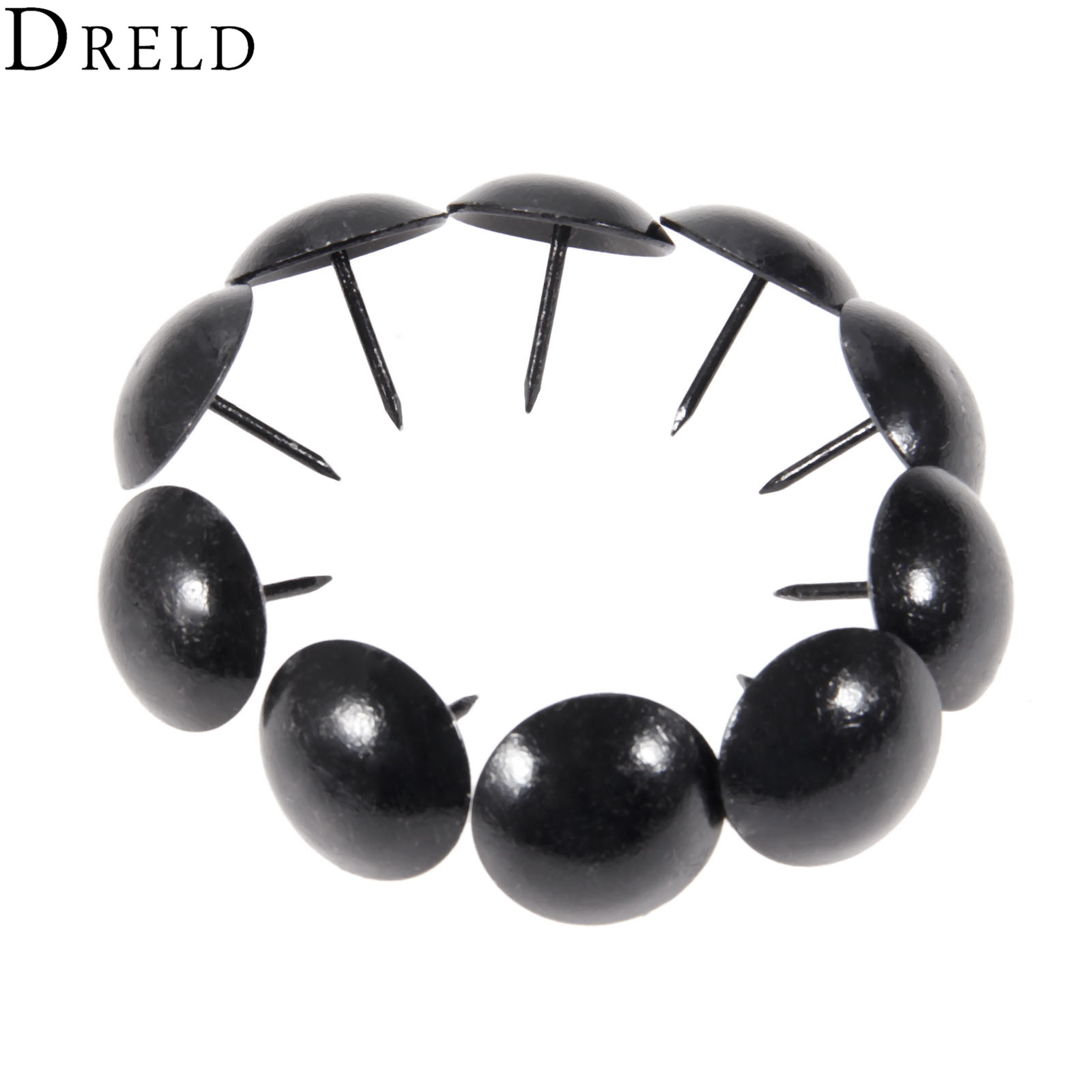 Furniture Upholstery Hardware - Drold 10 Buah 25Mm Antik Hitam