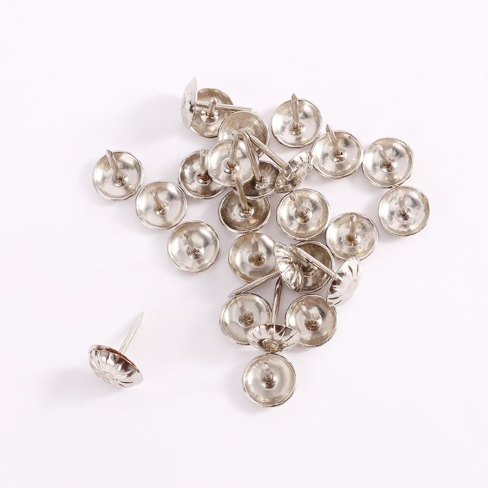 Furniture Upholstery Hardware - Kancing Kuningan Krisan untuk Dekorasi Furnitur,
