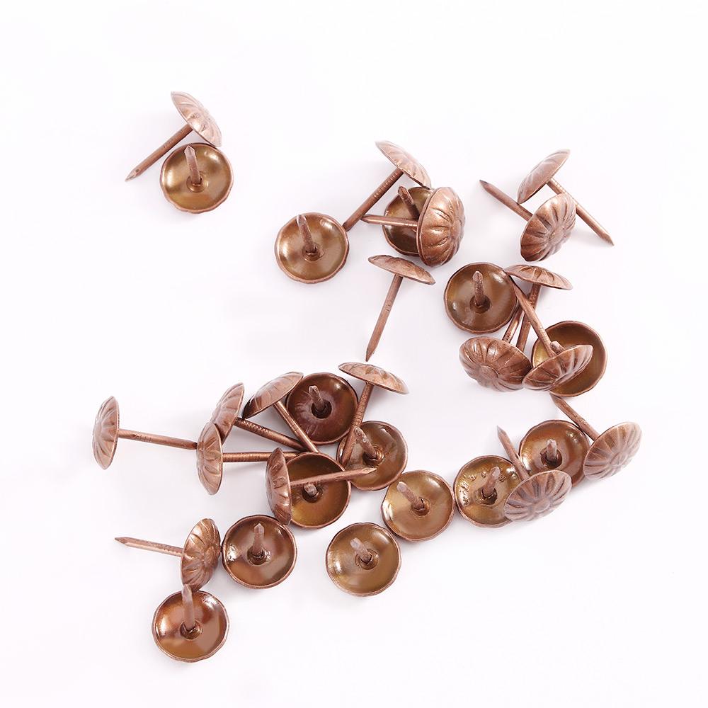 Furniture Upholstery Hardware - Paku Penjepit Perak Emas 100Pcs/300Pcs untuk