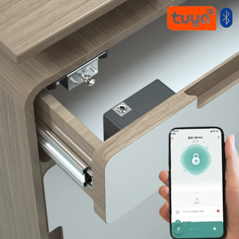 Furniture Hardware Supplies - Tuya Kunci Pintu Kabinet Pintar Tanpa