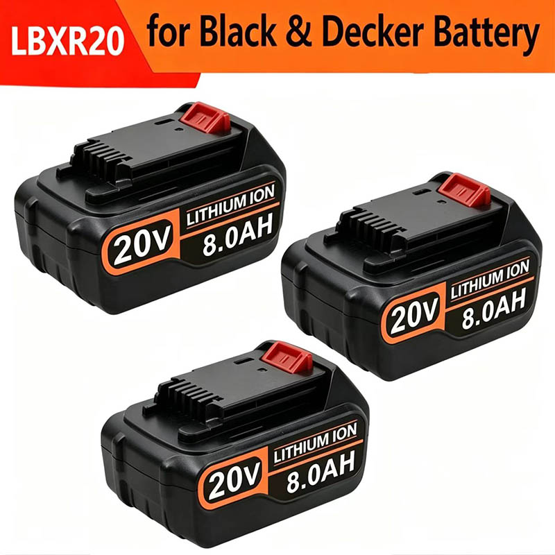 Black+Decker Tool 20V Max - Penjualan Besar BL2018 Pengganti Baterai Black