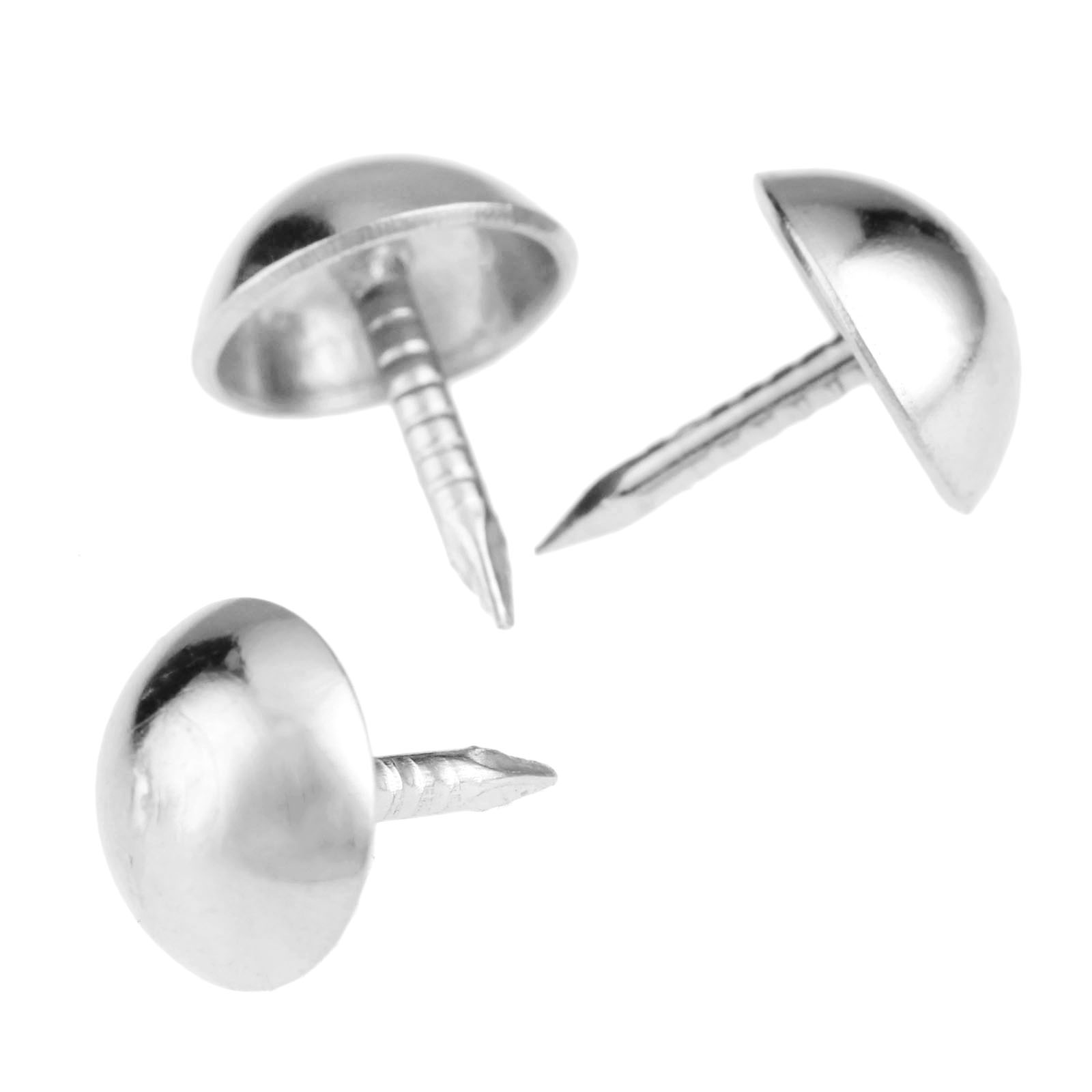 100Pcs Paku Keling Perak 7x10m - Furniture Upholstery Hardware ulasan dan harga