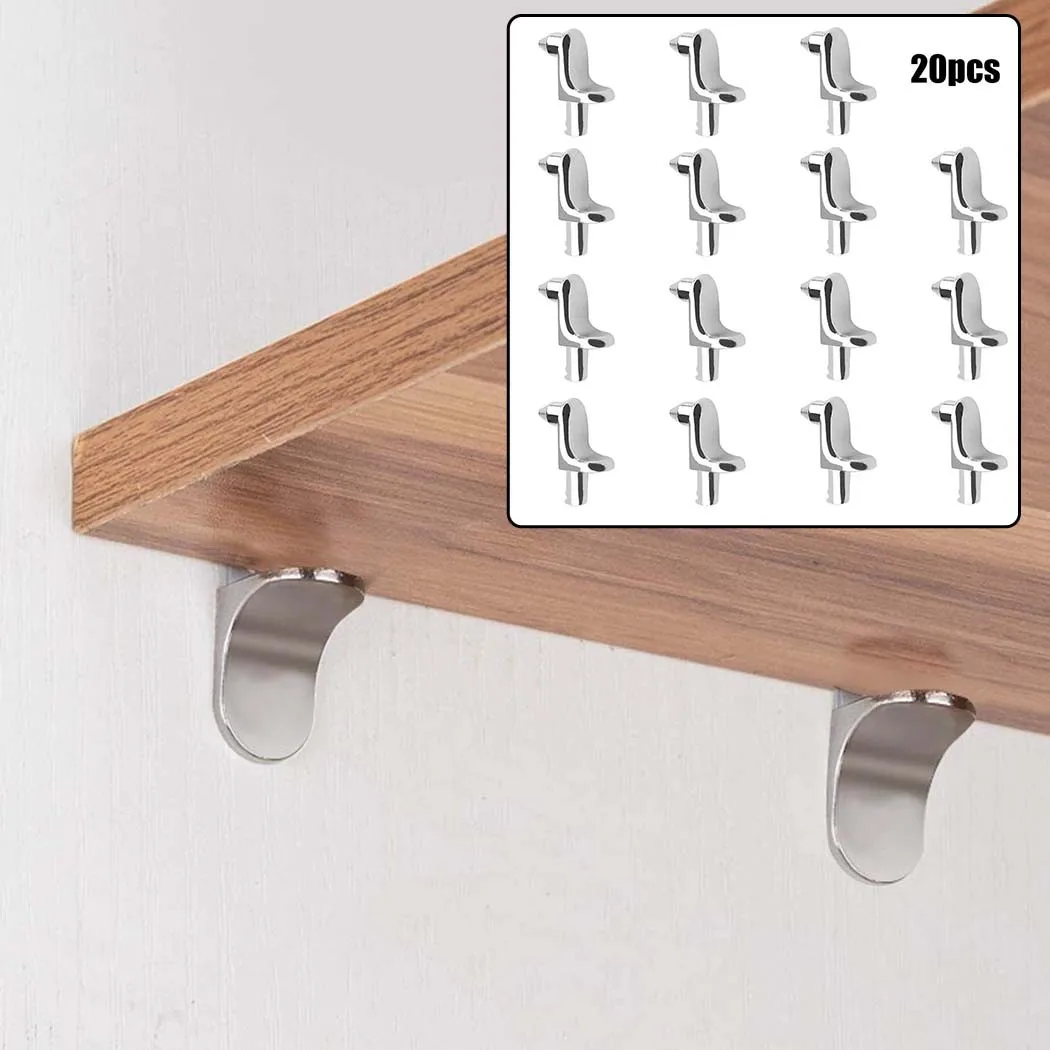 20 buah rak besi tahan karat d - Shelf Peg Support ulasan dan harga