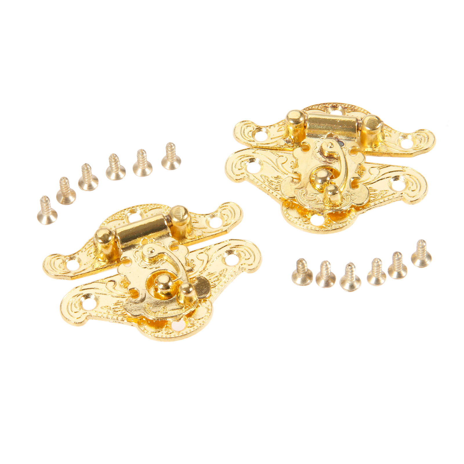Drold 2 Buah Grendel Box Emas  - Furniture Hardware Supplies ulasan dan harga