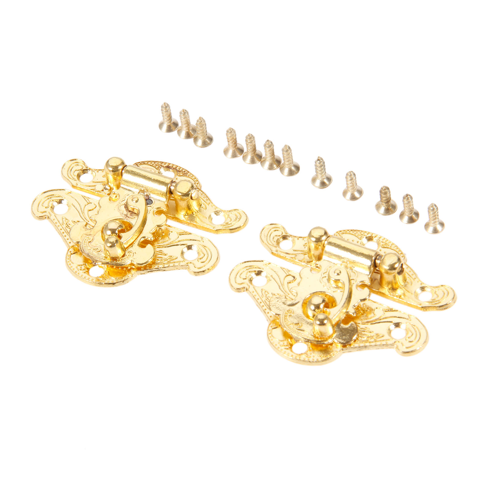Drold 2 Buah Grendel Box Emas  - Furniture Hardware Supplies ulasan dan harga
