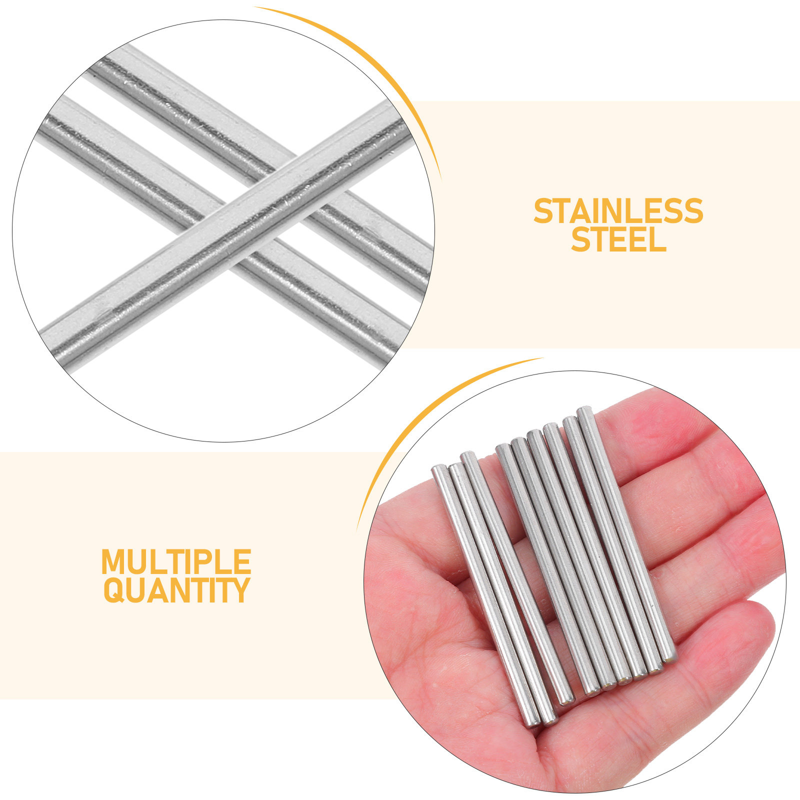 50 Buah Pin Dowel Stainless St - Shelf Peg Support ulasan dan harga