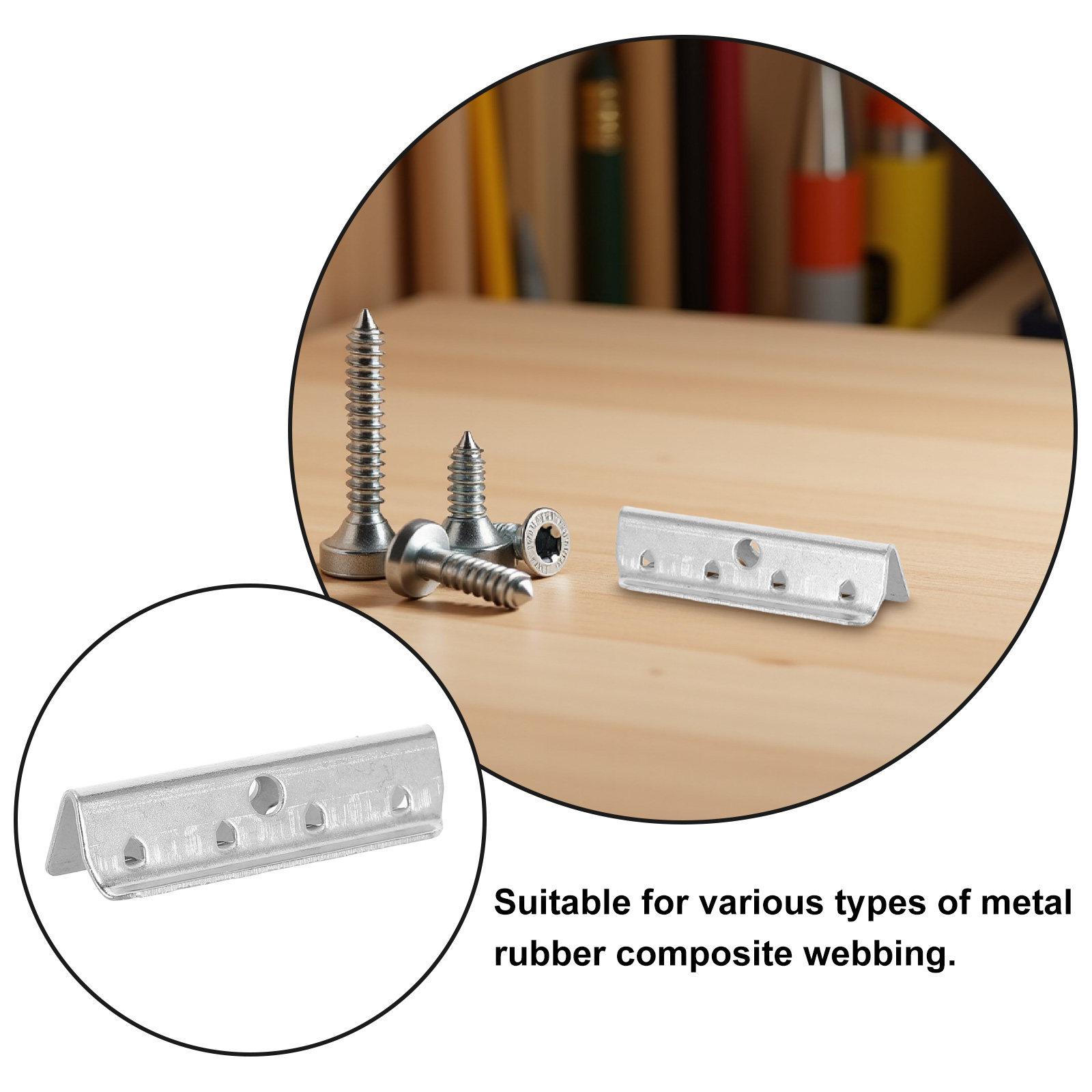 20 Buah Klip Ujung Logam untuk - Furniture Upholstery Hardware ulasan dan harga