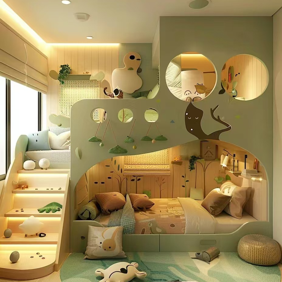Tempat Tidur Anak dari Kayu So - Furniture Hardware Lowes ulasan dan harga