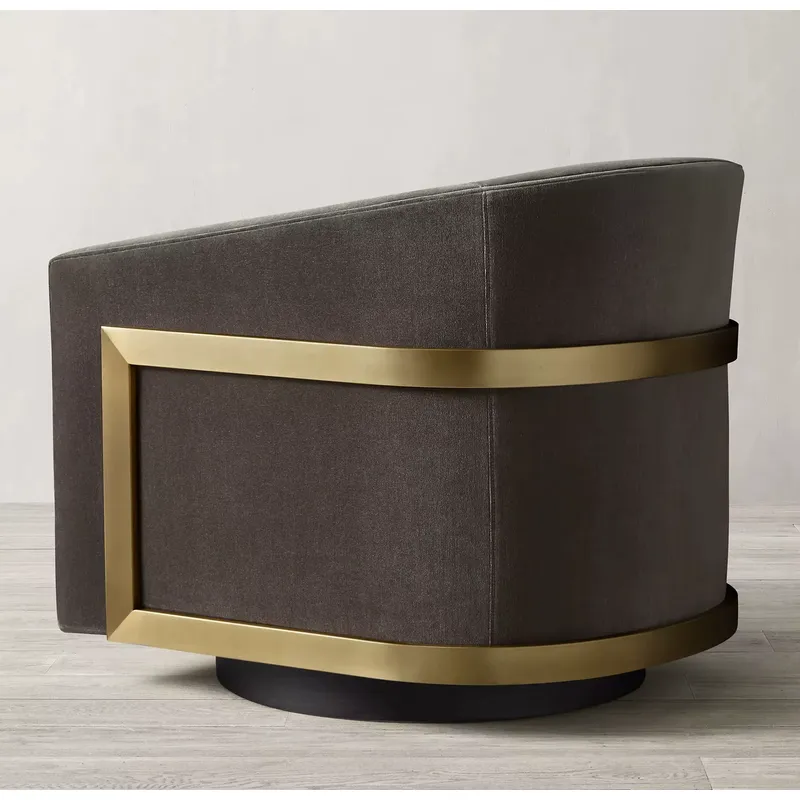 Kursi Putar Gaya Pelapis Moder - Furniture Upholstery Hardware ulasan dan harga