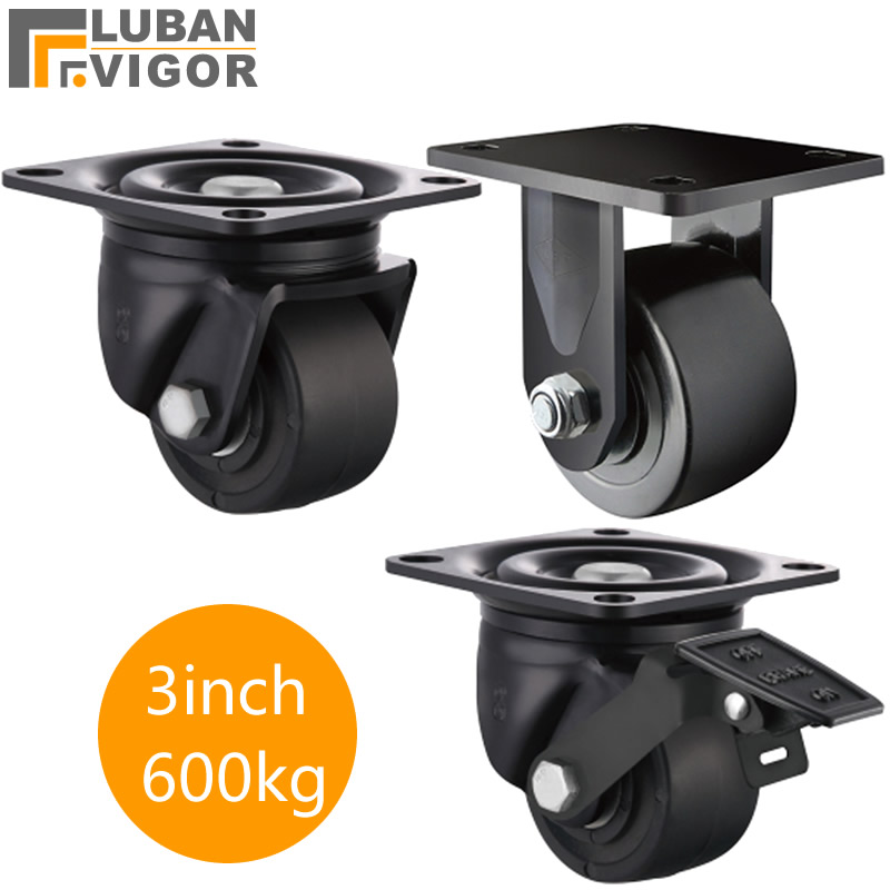 Roda kastor rendah 600KG 3 inc - Furniture Hardware Lowes ulasan dan harga