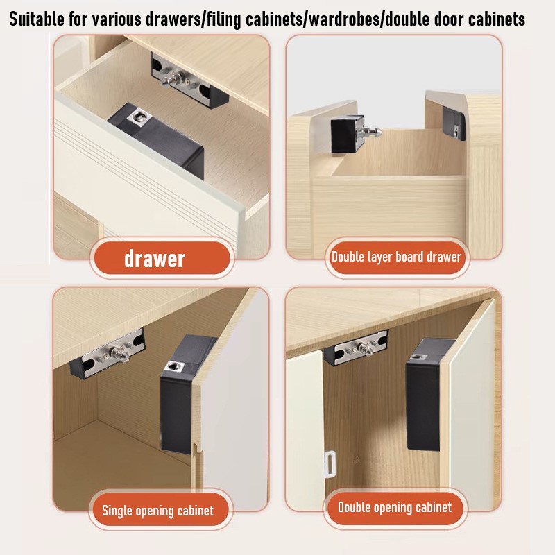 Tuya Kunci Pintu Kabinet Pinta - Furniture Hardware Supplies ulasan dan harga