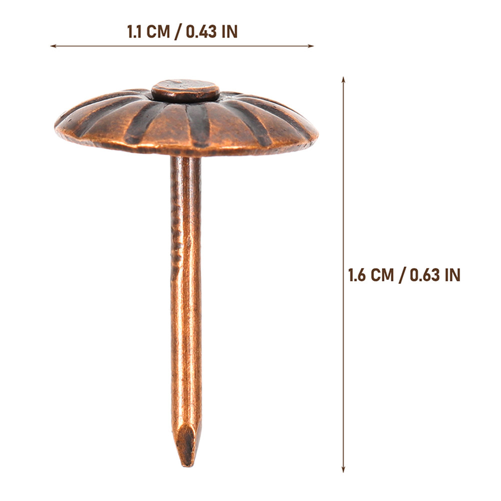 200 Buah Paku Dekoratif Logam  - Furniture Upholstery Hardware ulasan dan harga