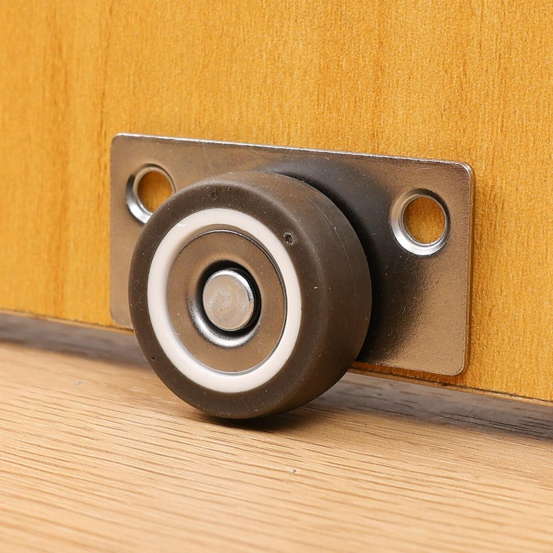 1-8set Roda Samping Senyap DIY - Furniture Hardware Lowes ulasan dan harga