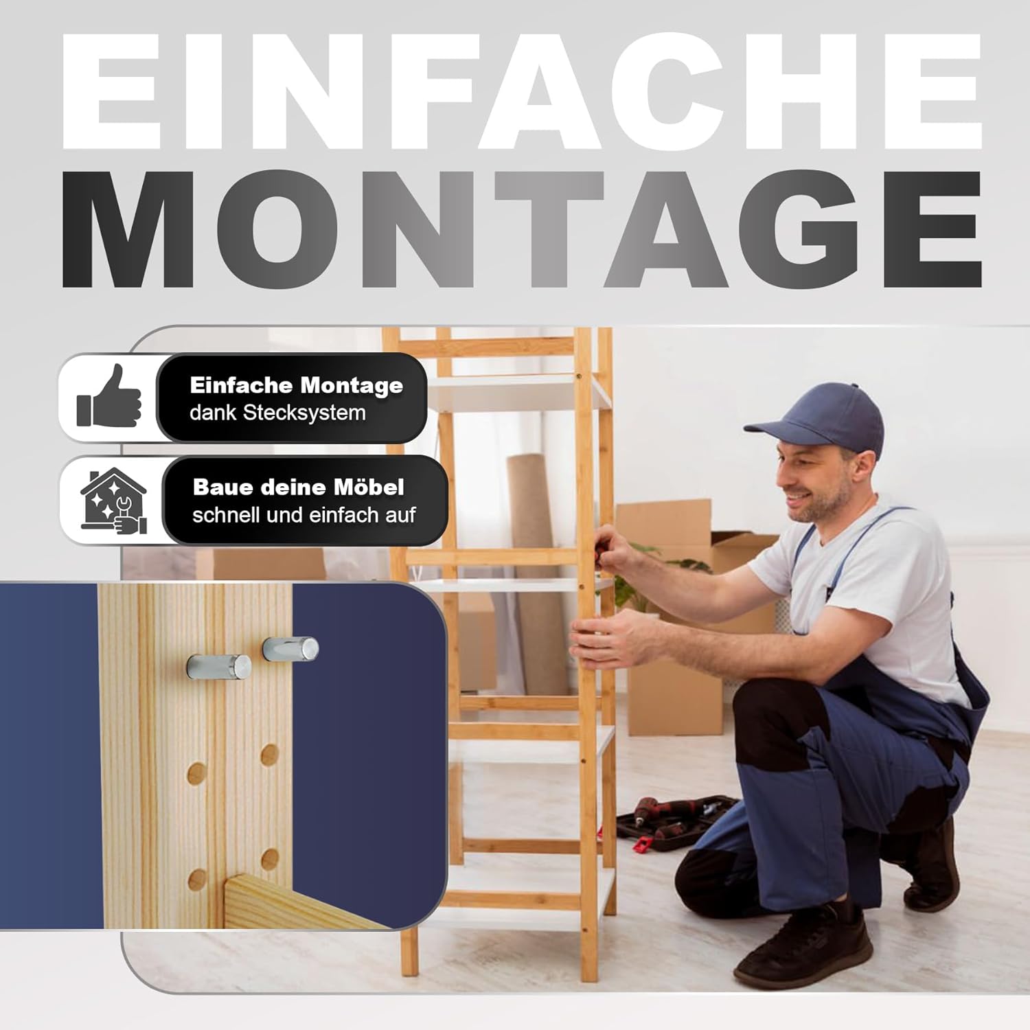 32 Buah Baut Pengikat Furnitur - Furniture Hardware Ikea ulasan dan harga