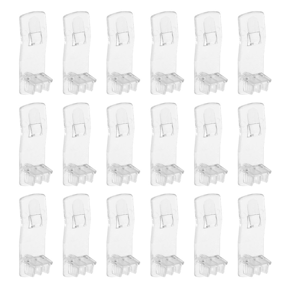 30Pcs Penyangga Rak Transparan - Shelf Peg Support ulasan dan harga