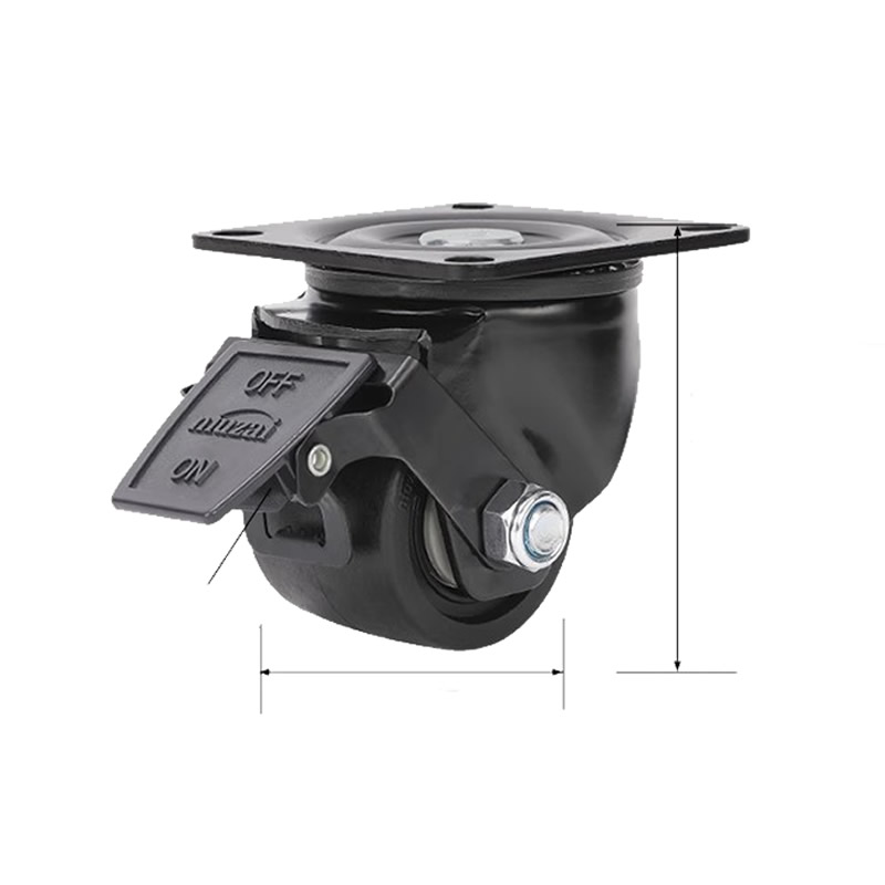 Roda kastor rendah 300KG 2 inc - Furniture Hardware Lowes ulasan dan harga